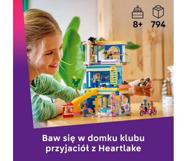 LEGO FRIENDS 42689 Domek klubu przyjaciół z Heartlake - 1473468 - zdjęcie 4
